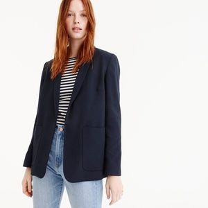 J. Crew Women's Open Front Blazer in Navy